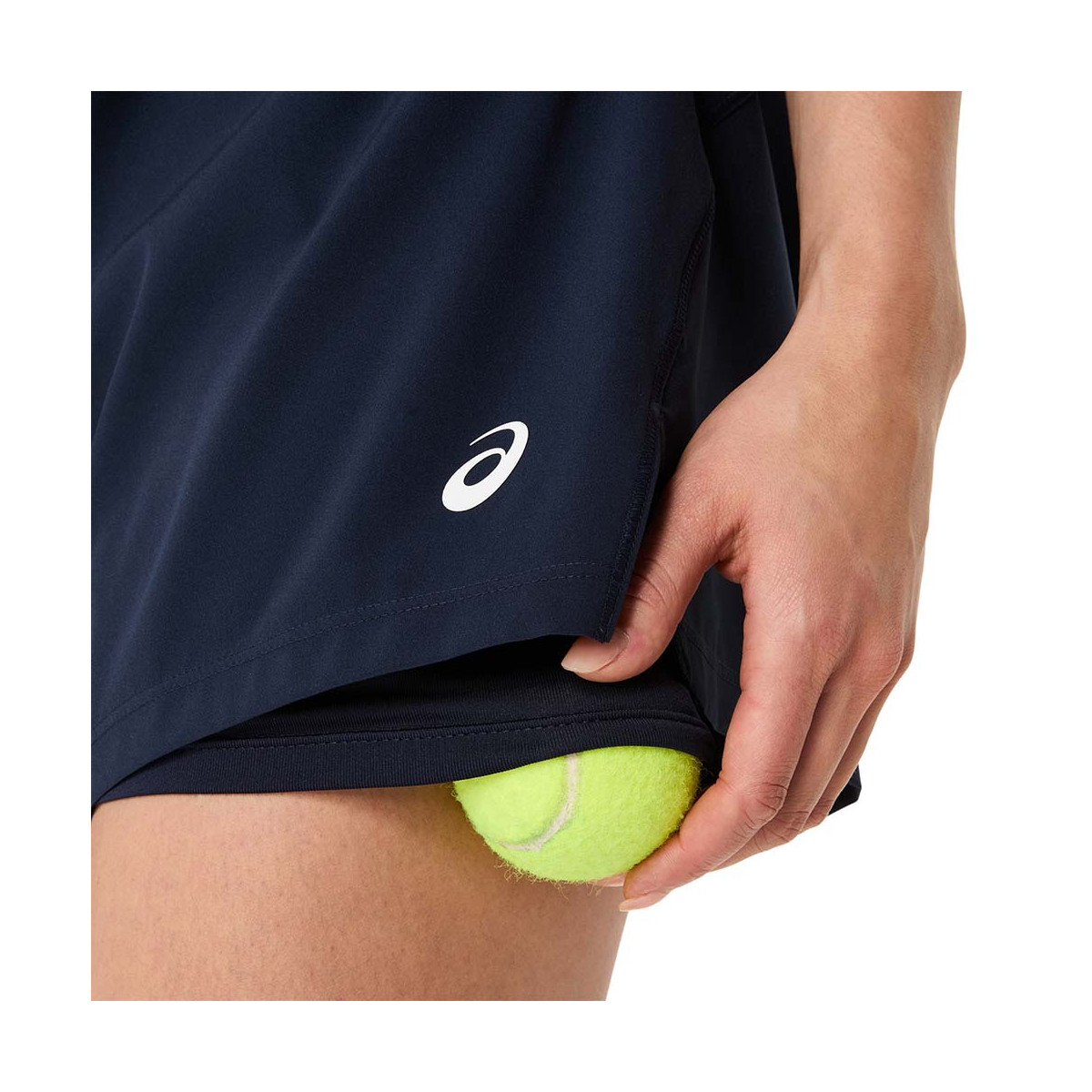 Asics Court 2-n-1 Short Damen Marineblau