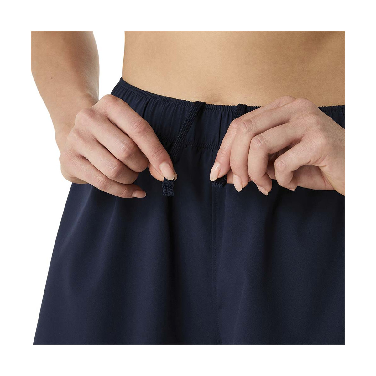 Asics Court 2-n-1 Short Damen Marineblau