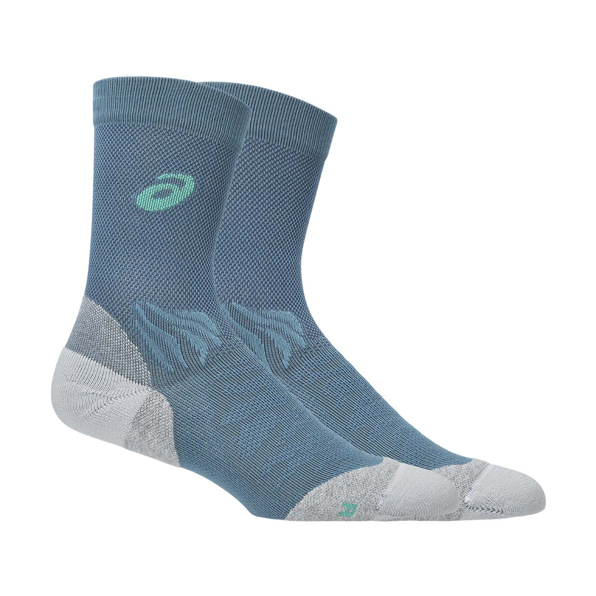 Asics Tennis Lightweight Court+ Crew Socken Grau Gr&uuml;n