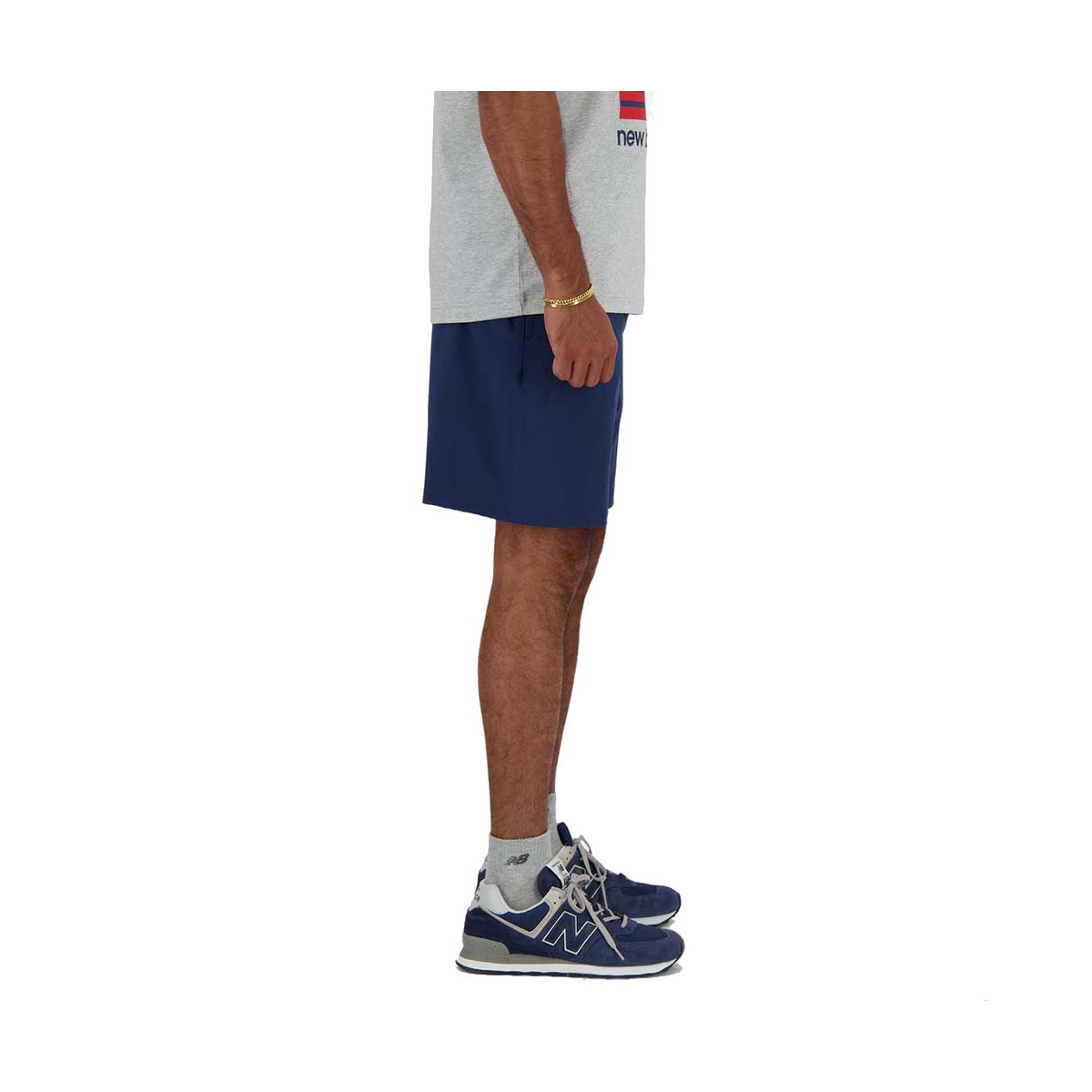 New Balance Essentials Short Marineblau