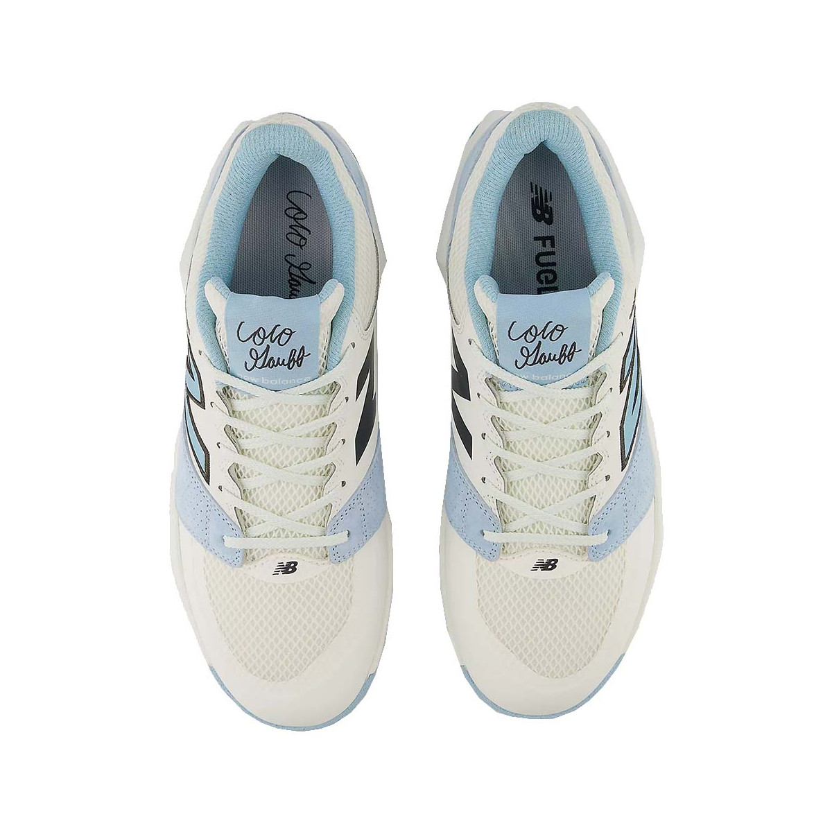 New Balance Coco Delray Tennisschuhe Wei&szlig; / Blau