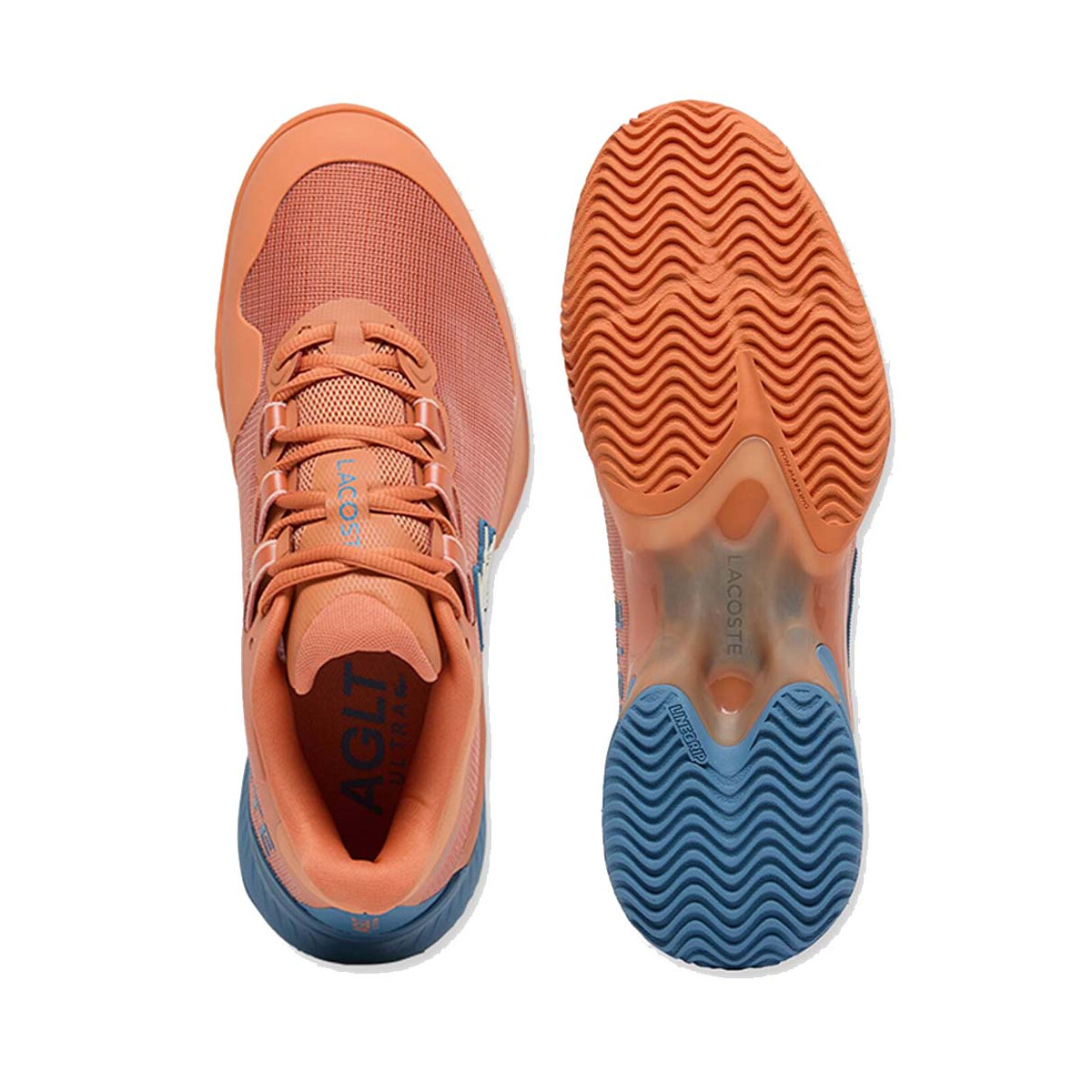 Lacoste AG-LT Ultra Tennisschuhe Sandplatz Orange / Blau