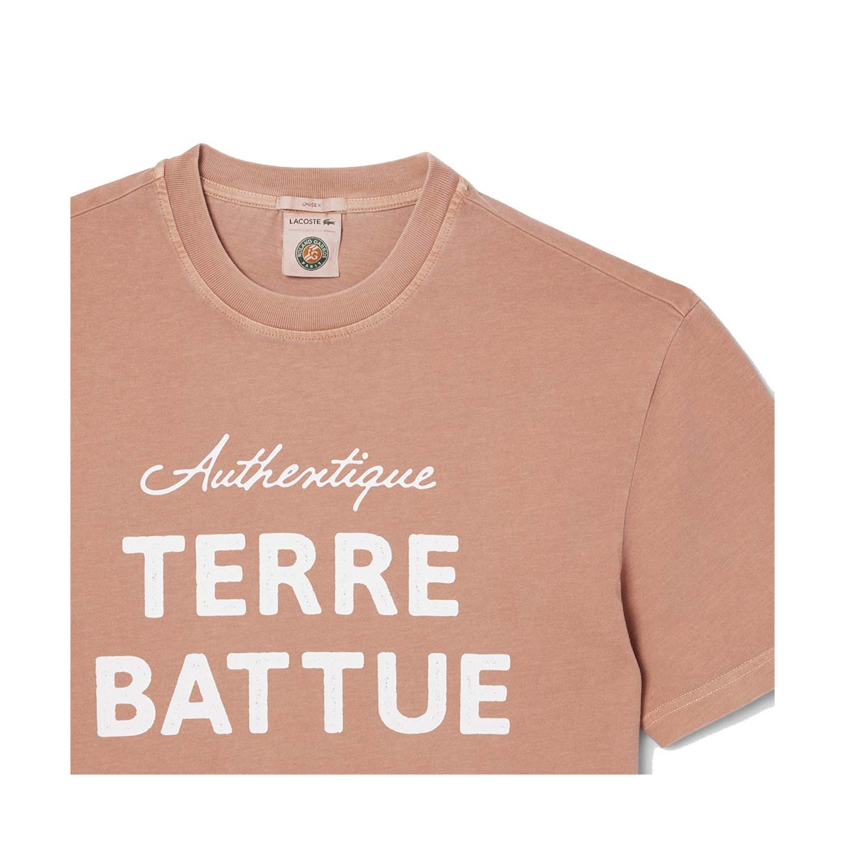 Lacoste Roland Garros Unisex Clay Court T-Shirt