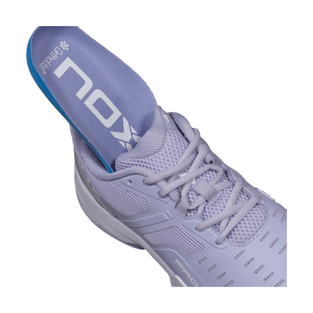 Nox AT10 Pro 2026 Padelschuhe Damen Mauve / Wei&szlig;