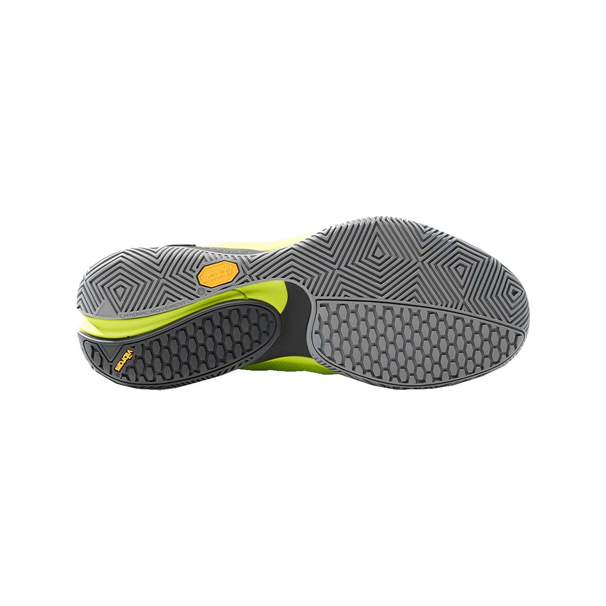 Bullpadel Hack Vibram 26V Lime Padelschuhe