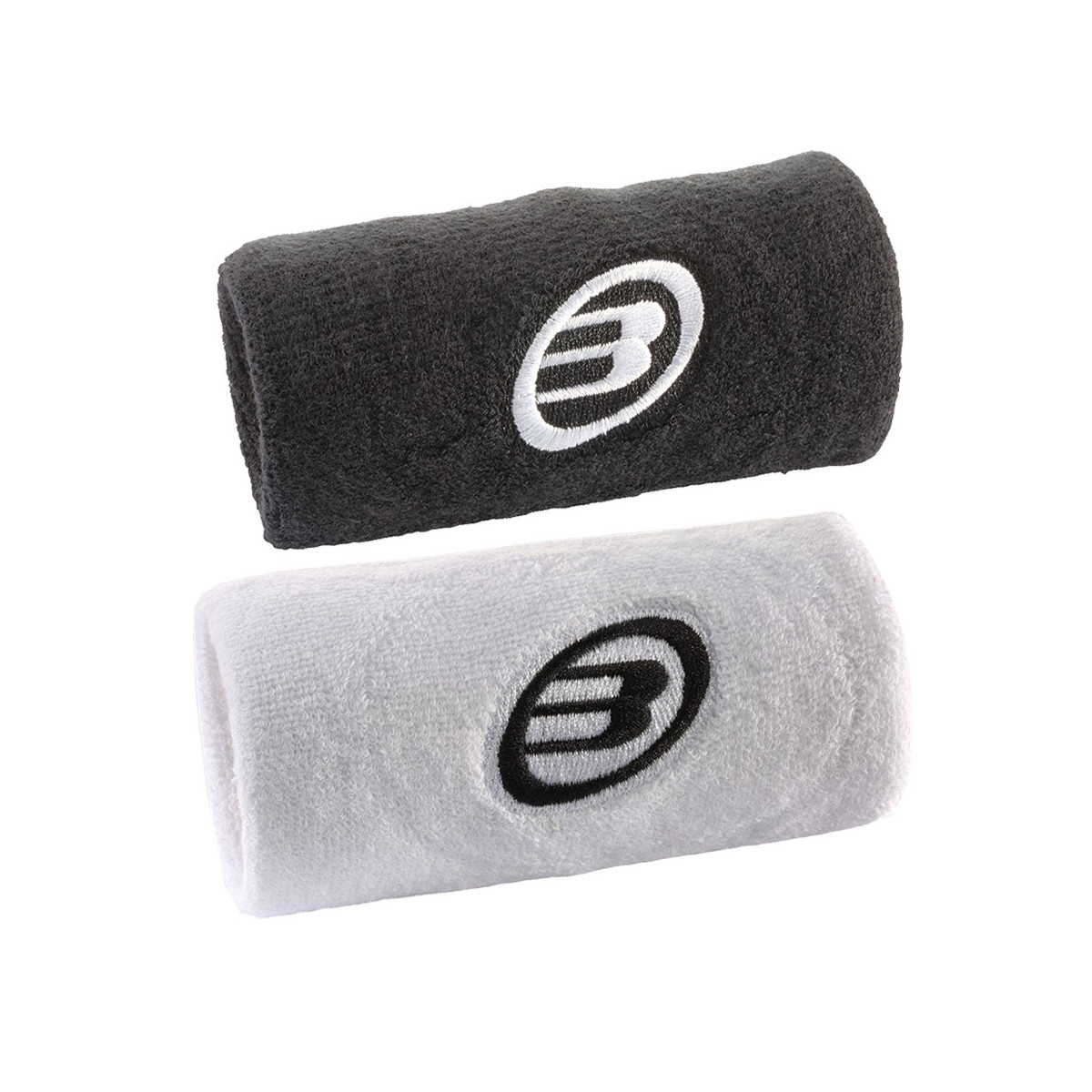 Bullpadel BPMU262 Schwei&szlig;band Wei&szlig; / Schwarz 2er-Pack