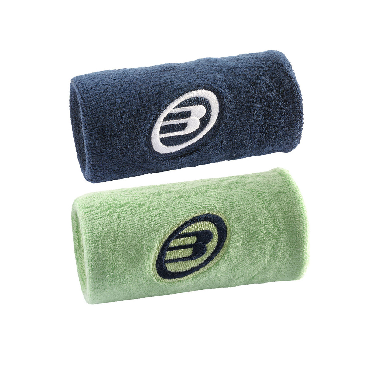 Bullpadel BPMU262 Schwei&szlig;band Marineblau / Gr&uuml;n 2er-Pack