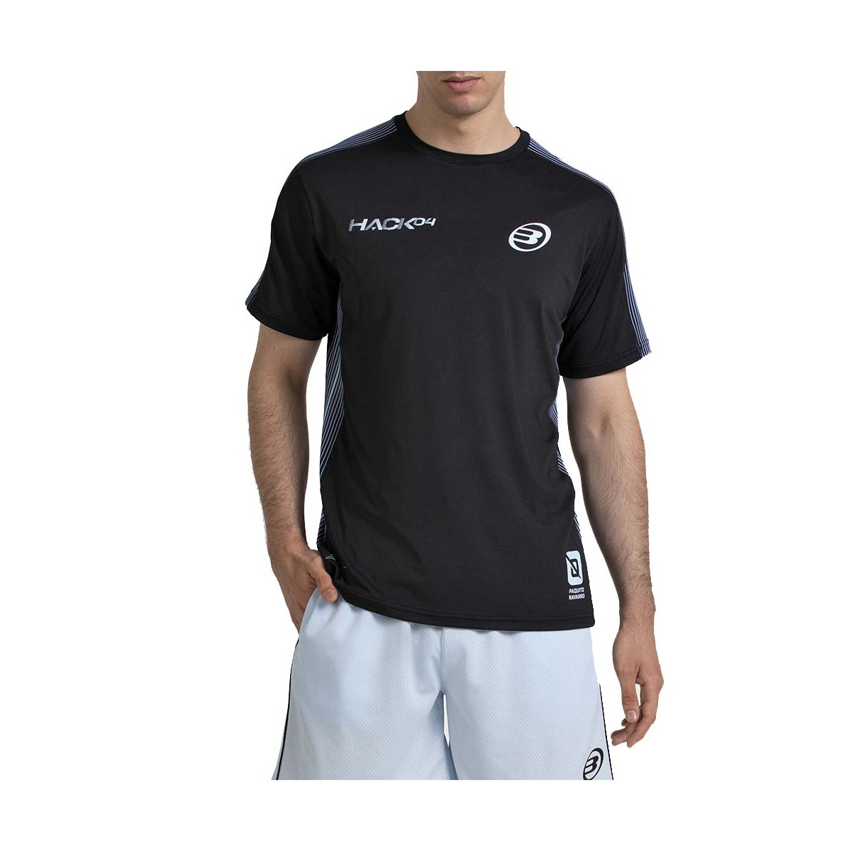 Bullpadel Paquito Navarro 26V T-Shirt Schwarz