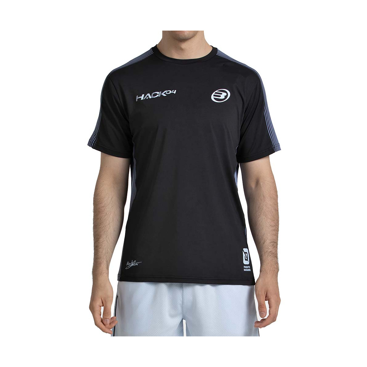 Bullpadel Paquito Navarro 26V T-Shirt Schwarz