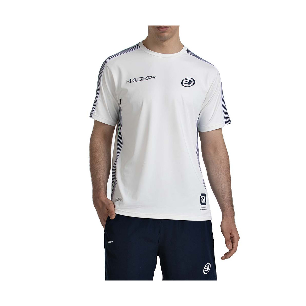 Bullpadel Paquito Navarro 26V T-Shirt Wei&szlig;