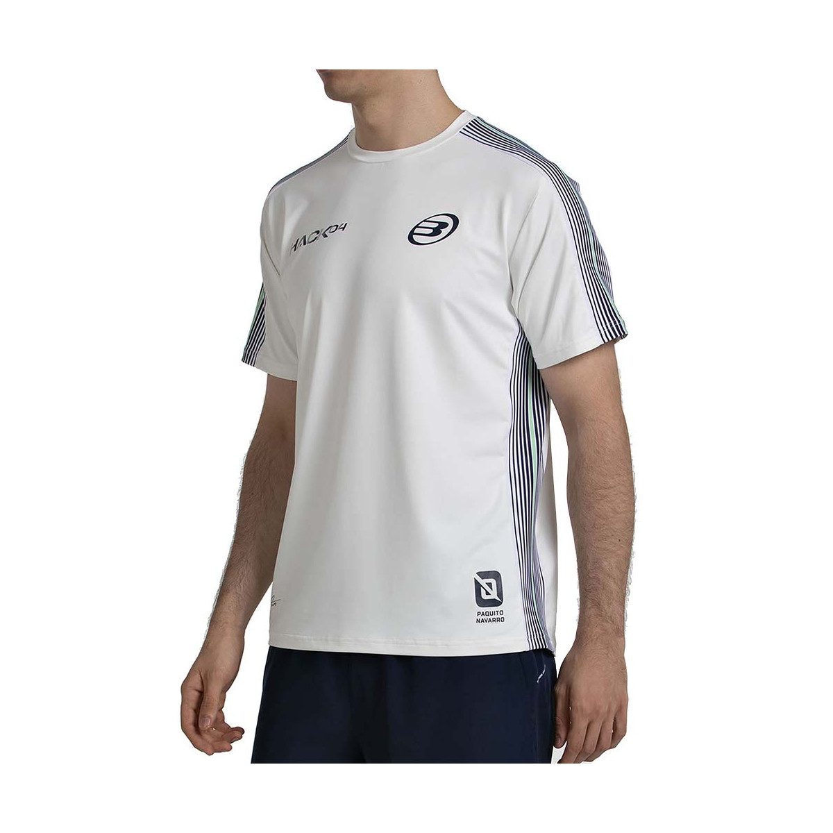 Bullpadel Paquito Navarro 26V T-Shirt Wei&szlig;