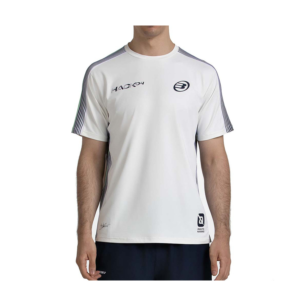 Bullpadel Paquito Navarro 26V T-Shirt Wei&szlig;