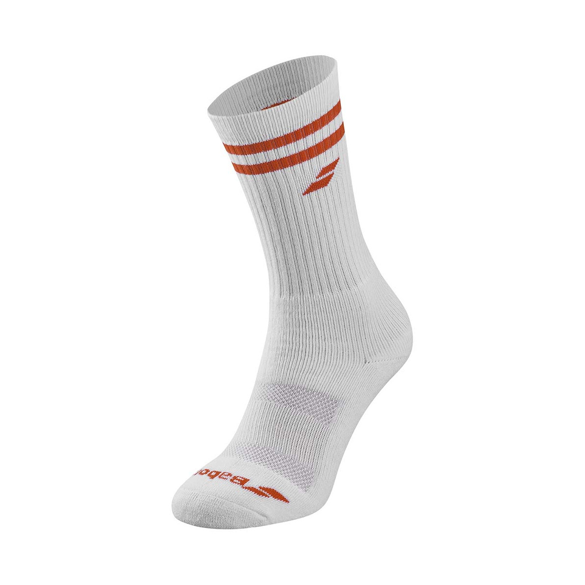 Babolat Team Single Socken Wei&szlig; / Orange