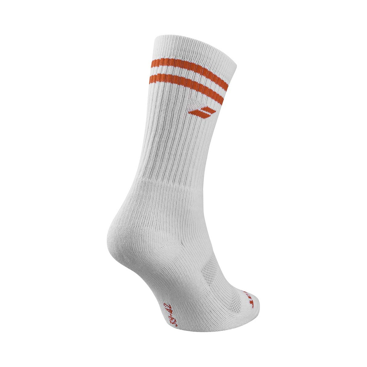 Babolat Team Single Socken Wei&szlig; / Orange