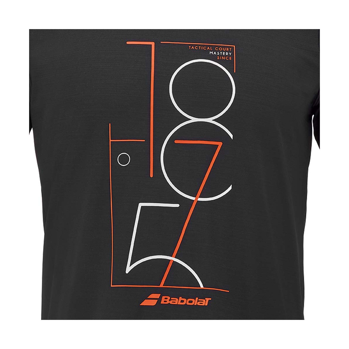 Babolat Exercise Graphic T-Shirt Schwarz