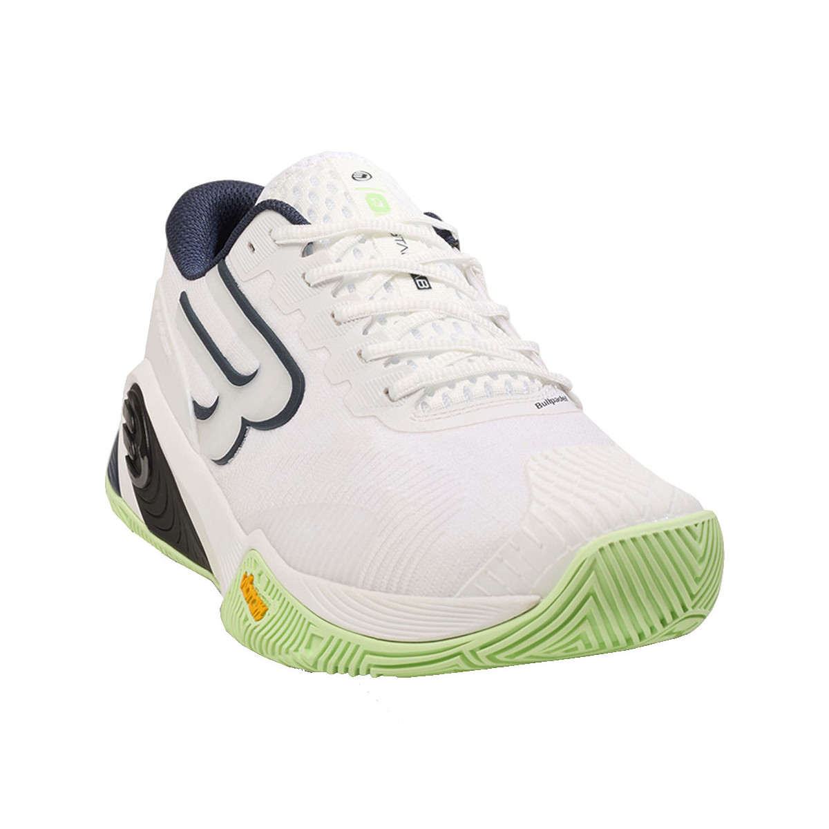Bullpadel Hack Vibram 26V Padelschuhe Wei&szlig;