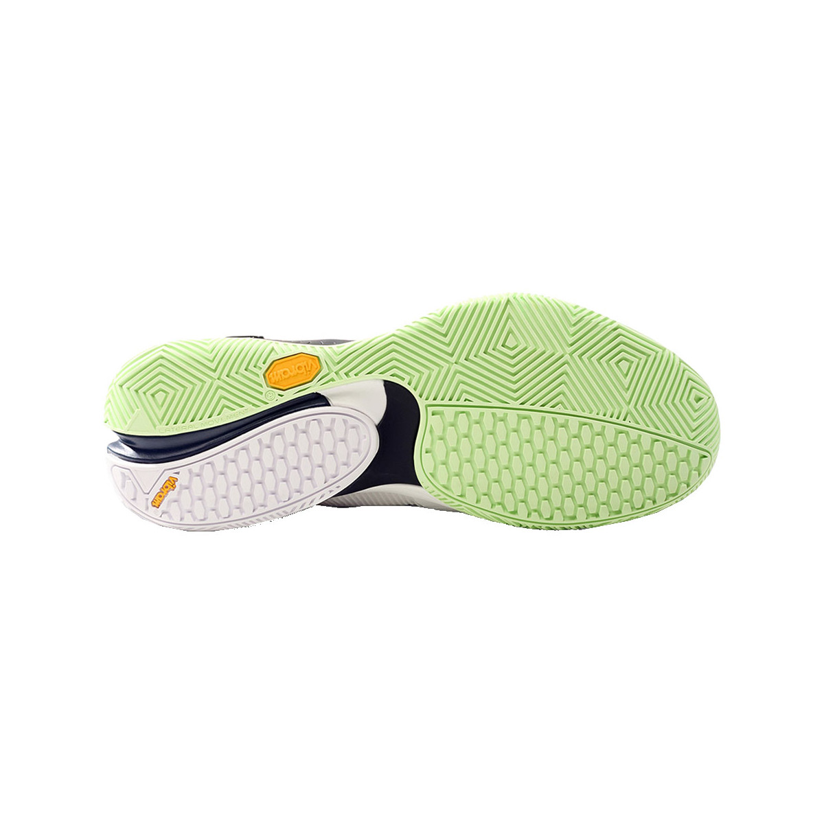 Bullpadel Hack Vibram 26V Padelschuhe Wei&szlig;