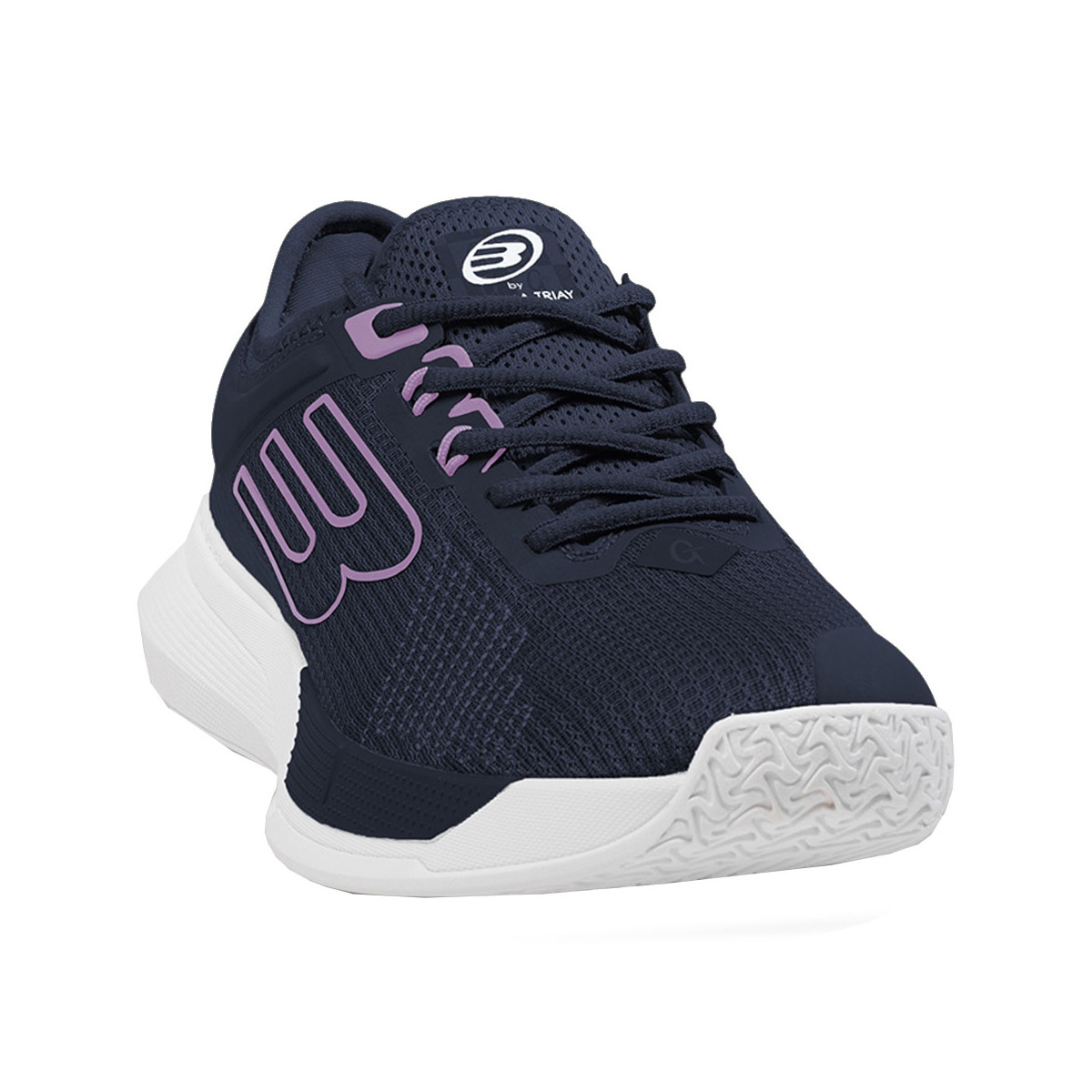 Bullpadel Elite 26V Padelschuhe Damen Marineblau / Wei&szlig;