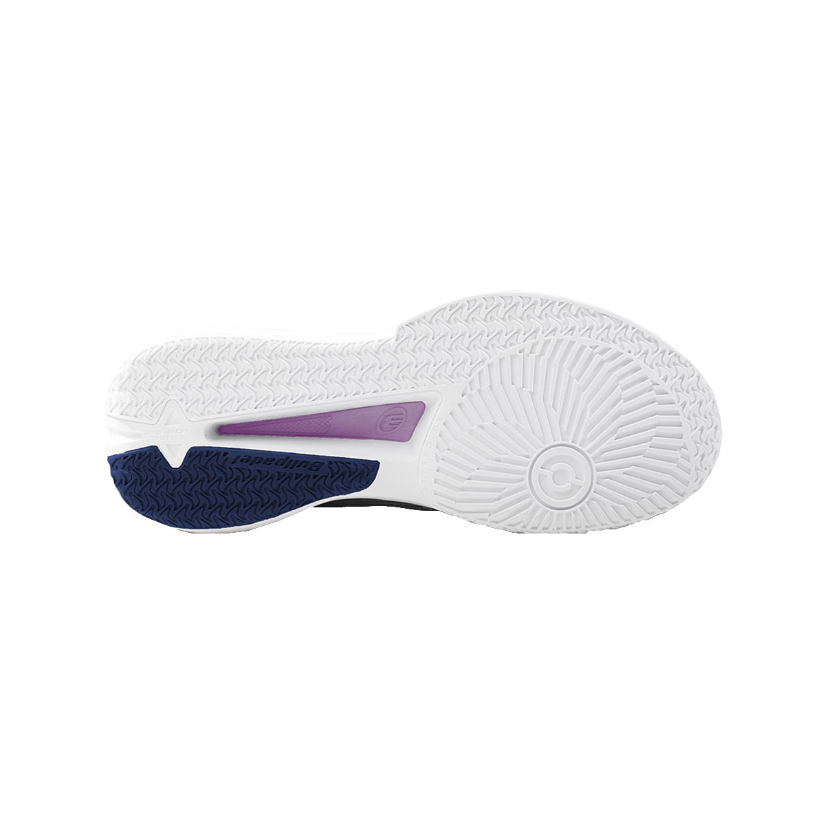 Bullpadel Elite 26V Padelschuhe Damen Marineblau / Wei&szlig;