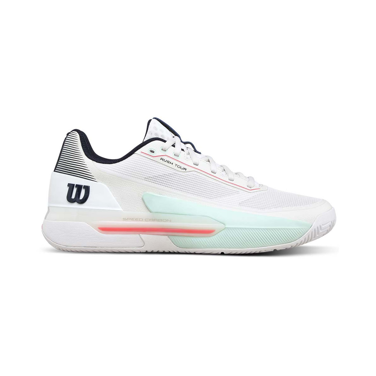 Wilson Rush Tour 5 Tennisschuhe Wei&szlig; / Pastellgr&uuml;n