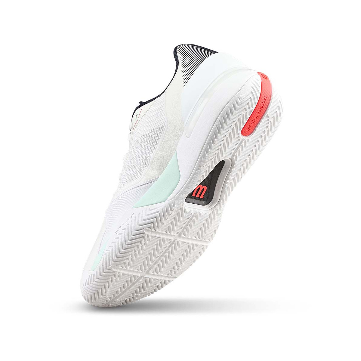 Wilson Rush Tour 5 Tennisschuhe Wei&szlig; / Pastellgr&uuml;n