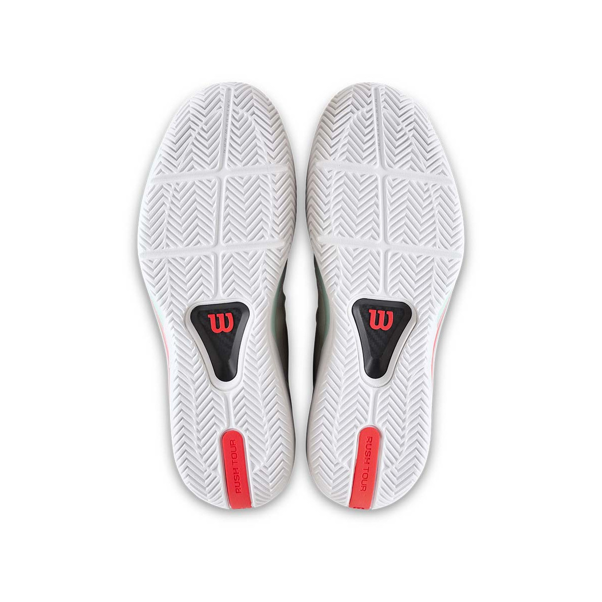 Wilson Rush Tour 5 Tennisschuhe Wei&szlig; / Pastellgr&uuml;n
