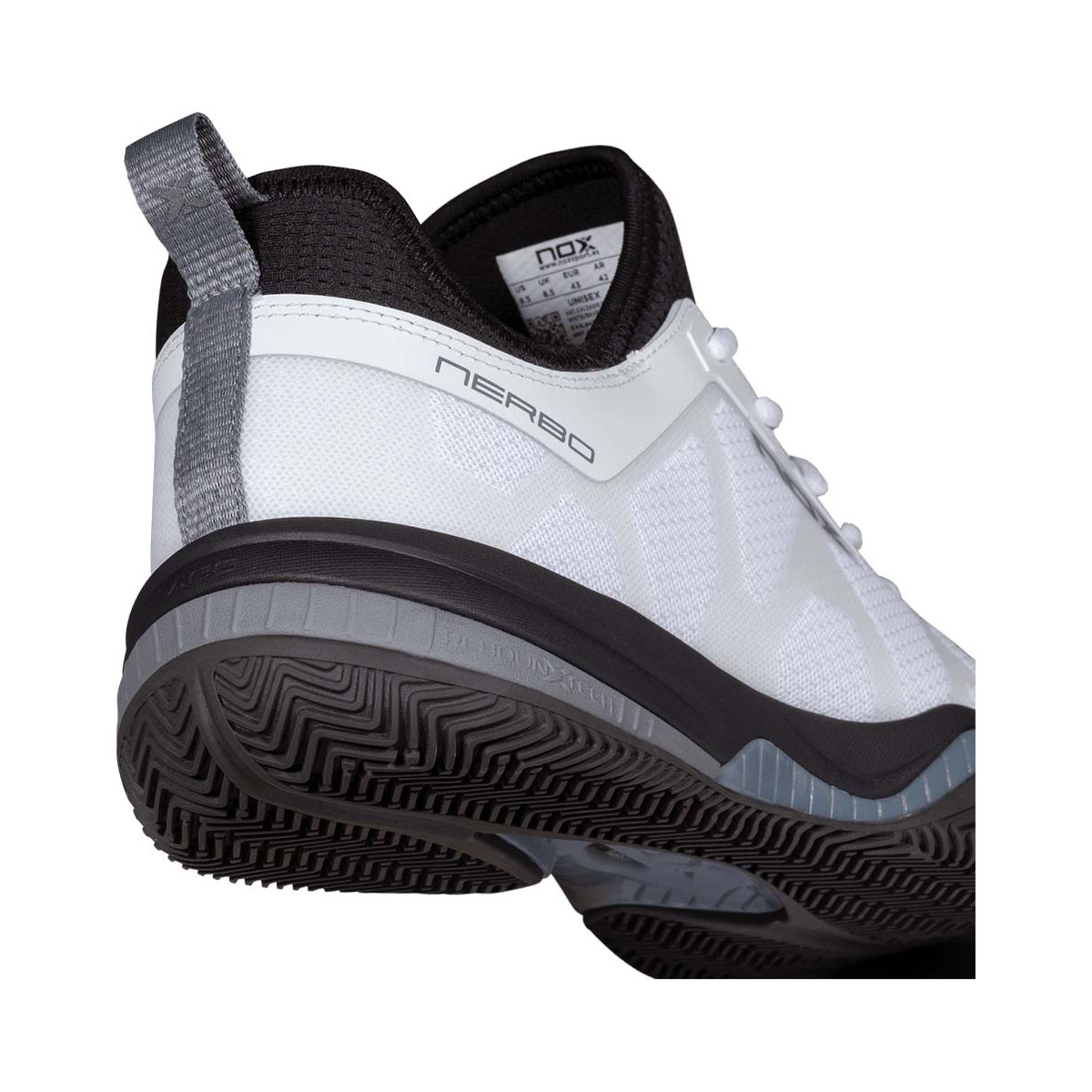 Nox Nerbo 2026 Padelschuhe Wei&szlig; / Schwarz