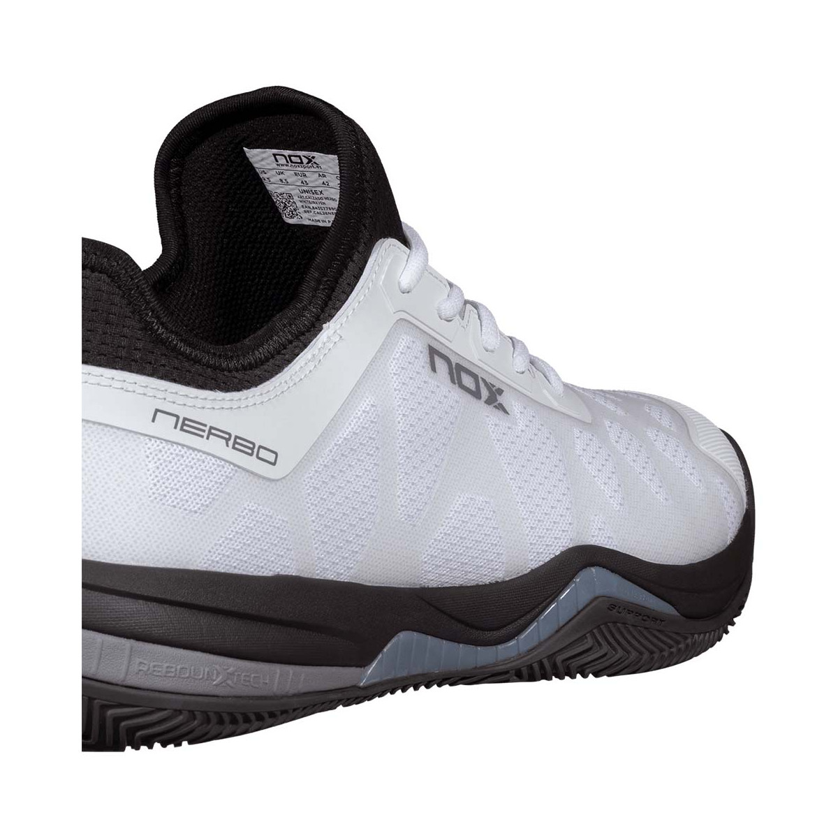 Nox Nerbo 2026 Padelschuhe Wei&szlig; / Schwarz