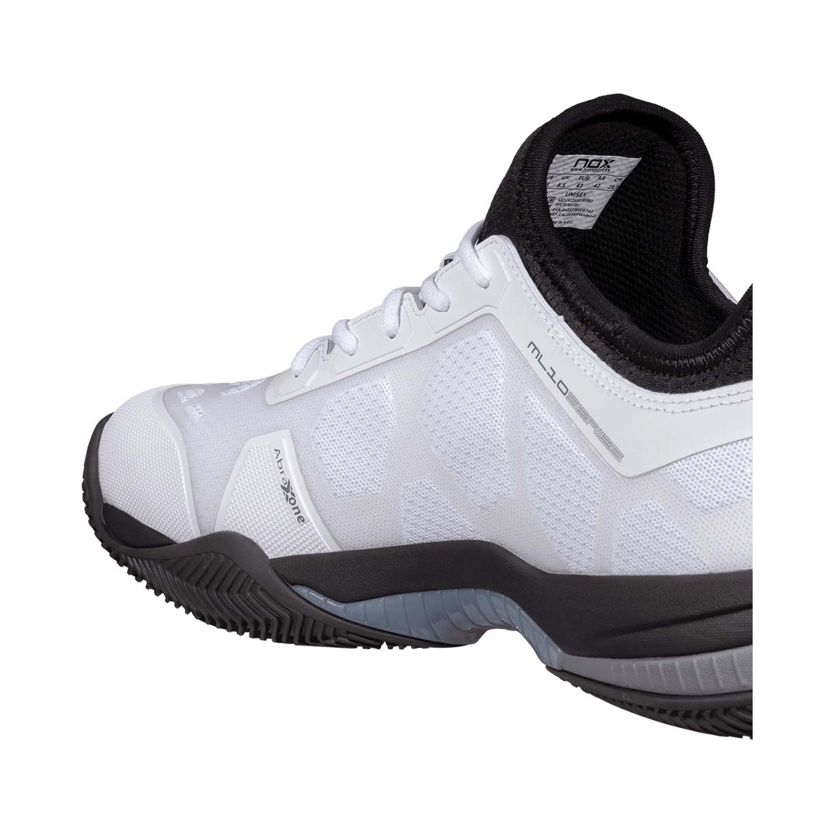 Nox Nerbo 2026 Padelschuhe Wei&szlig; / Schwarz