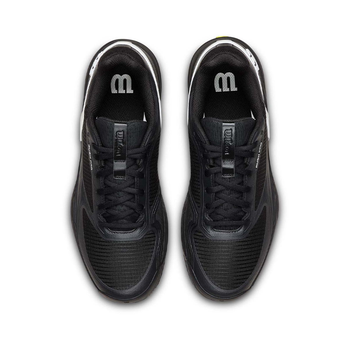 Wilson Rush Pro 5 Tennisschuhe Sandplatz Schwarz