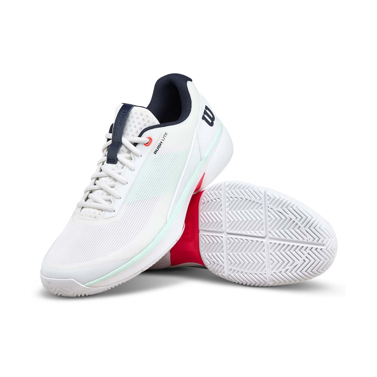 Wilson Rush Lite 5 Tennisschuhe Wei&szlig; / Pastellgr&uuml;n