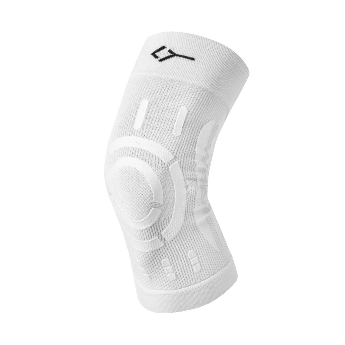 Floky Knee Support Kniebandage Links Wei&szlig;