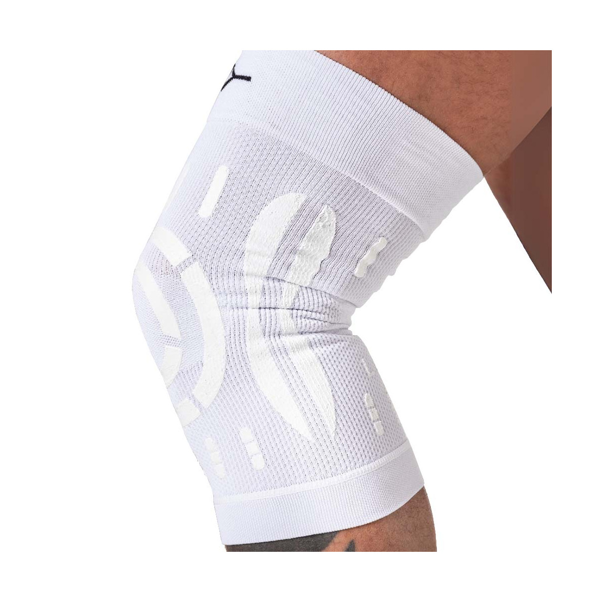Floky Knee Support Kniebandage Rechts Wei&szlig;