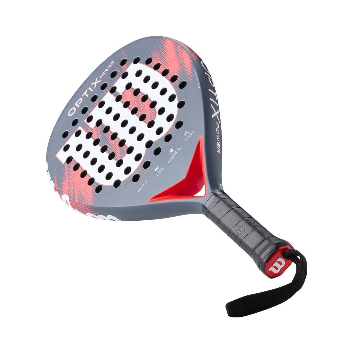 Wilson Optix V2 Power Red Padelschl&auml;ger