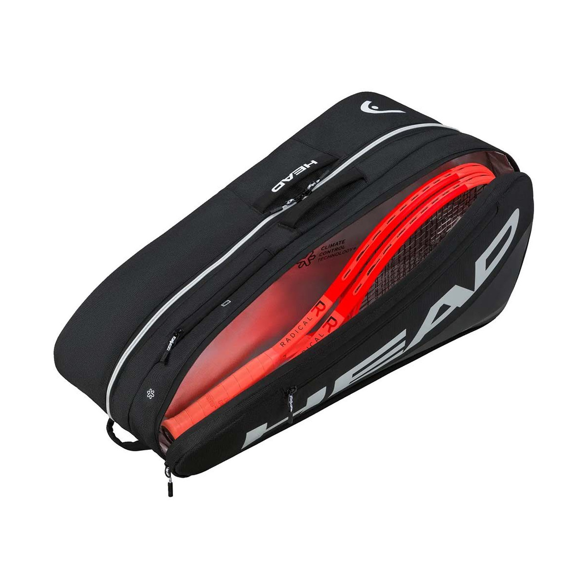 Head Tour L 9R Schl&auml;gertasche (Thermobag) Schwarz