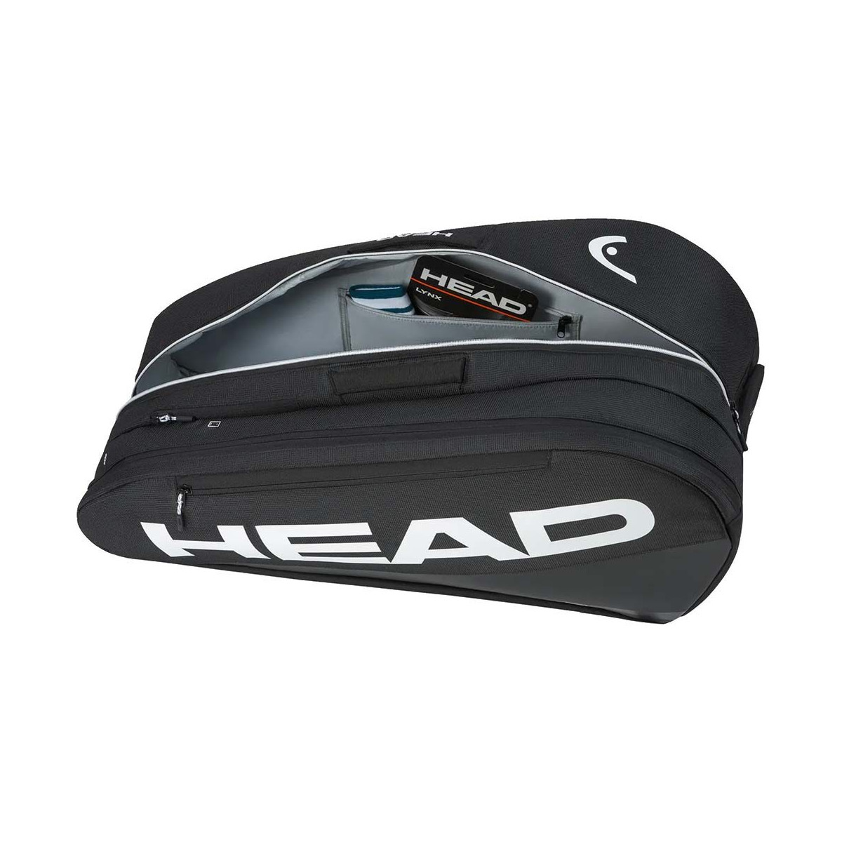 Head Tour L 9R Schl&auml;gertasche (Thermobag) Schwarz