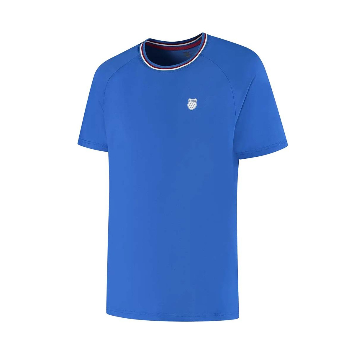 K-Swiss Hypercourt Melange Crew Herren T-Shirt Blau