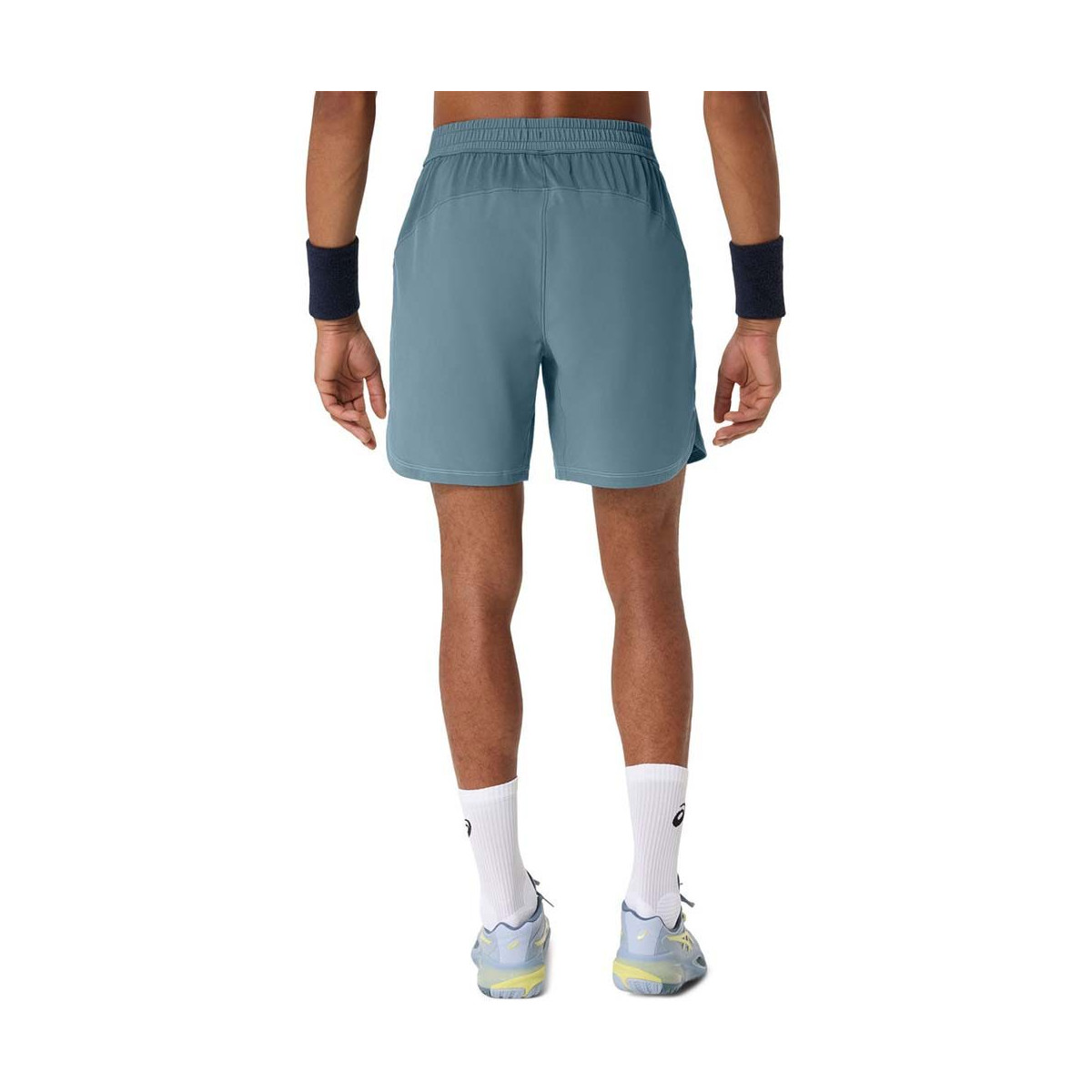 Asics Game Herren Tennisshorts Blaugrau