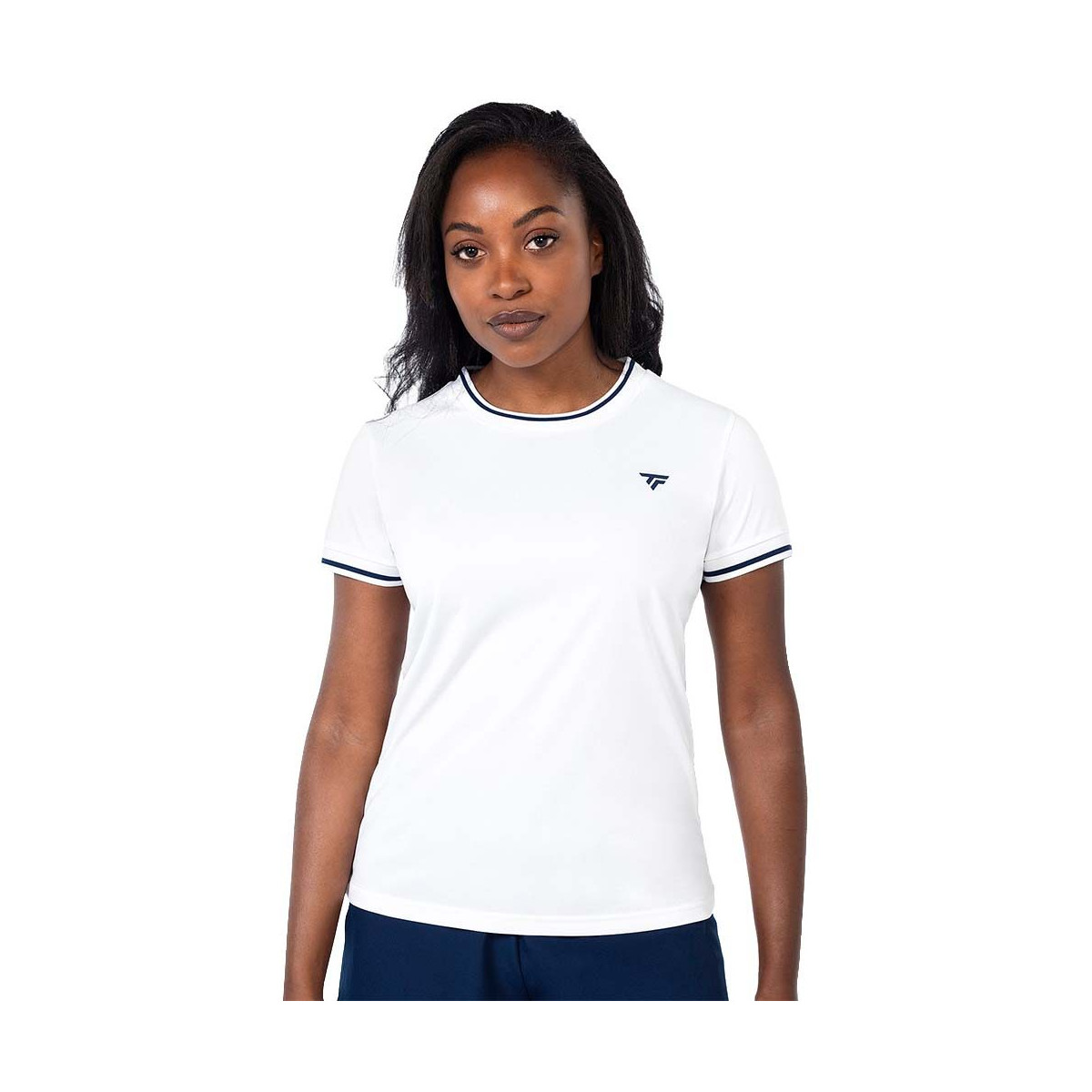 Tecnifibre Team Tech Damen T-Shirt Wei&szlig;