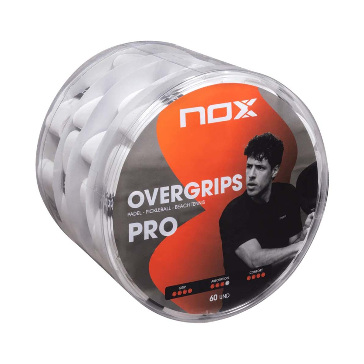 Nox Pro Overgrip Wei&szlig; 60er-Pack