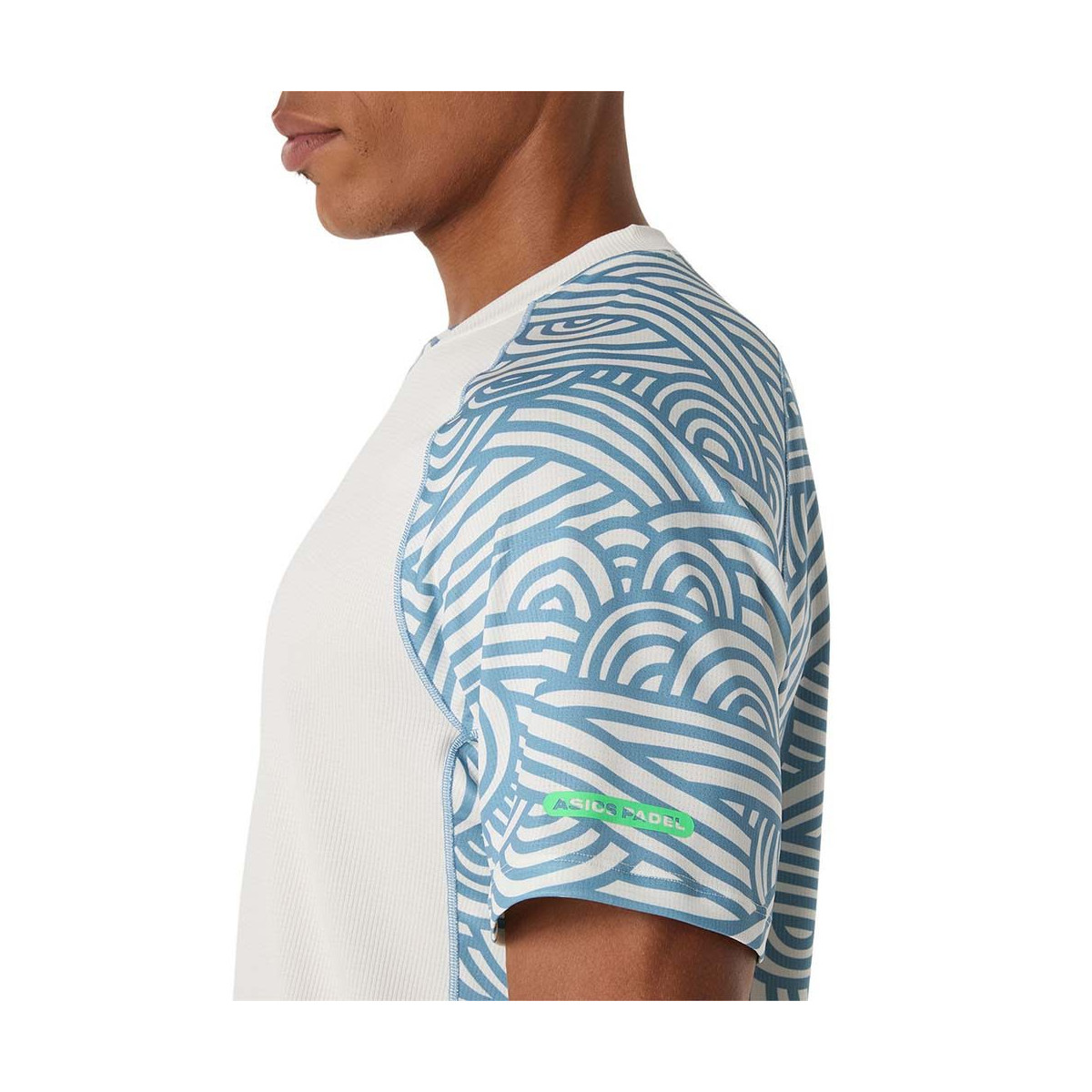 Asics Padel Court SS Herren T-Shirt Creme
