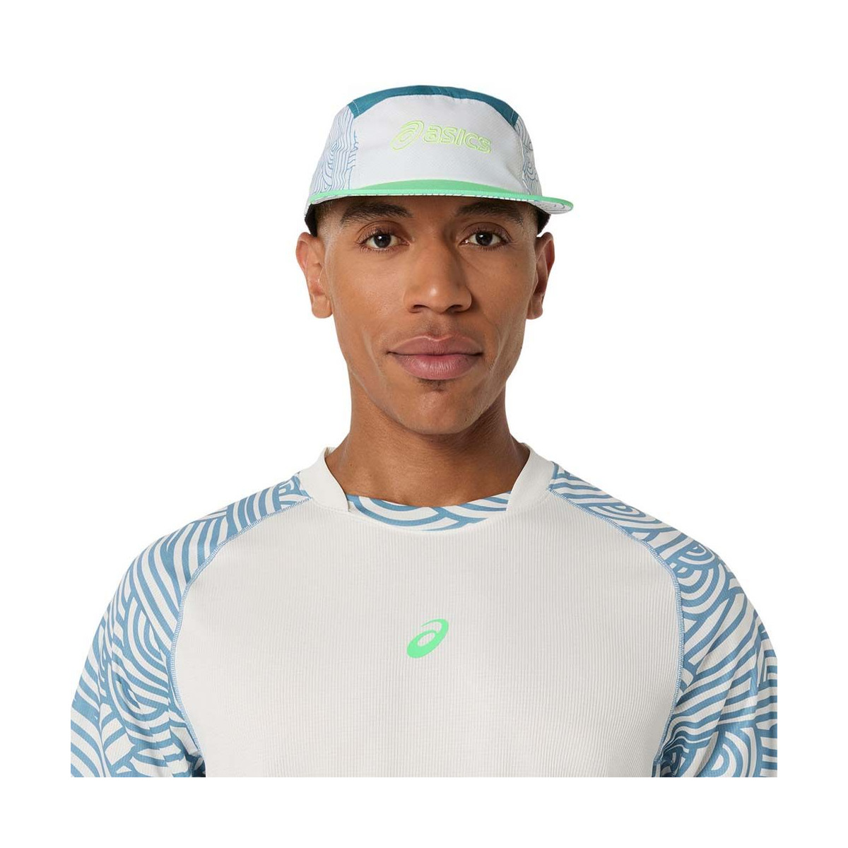 Asics Padel Court SS Herren T-Shirt Creme