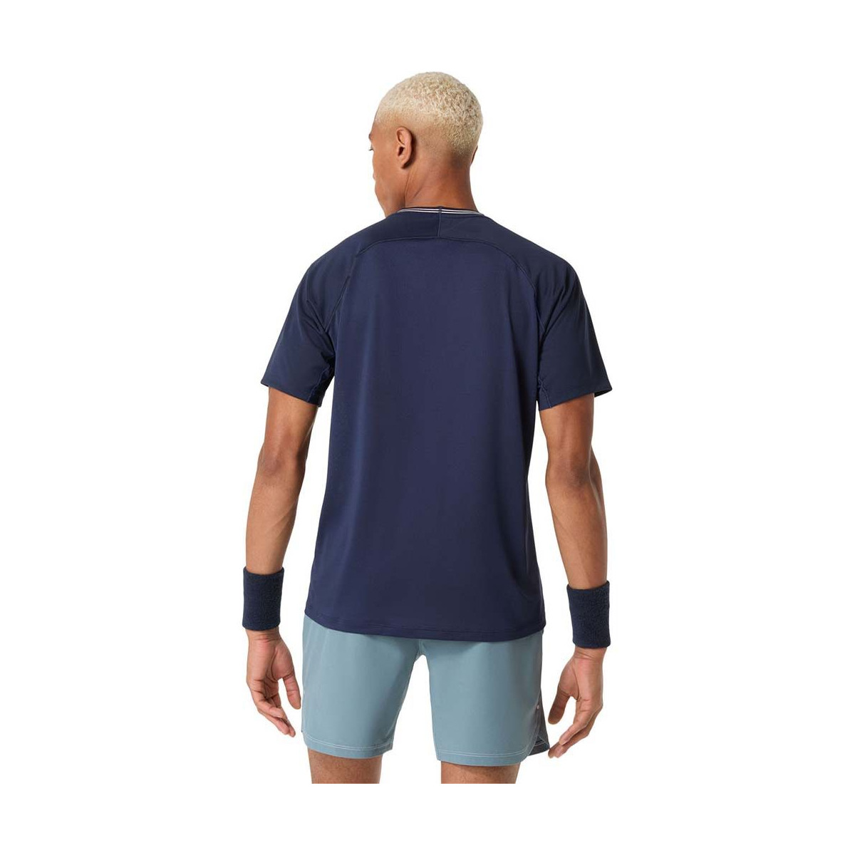 Asics Game SS Herren Tennis-T-Shirt Marineblau