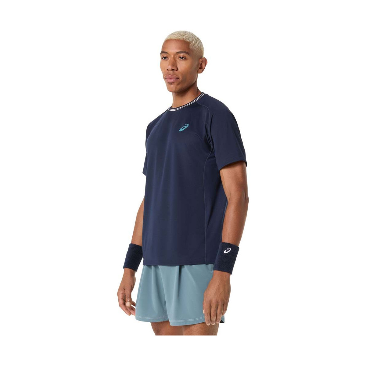 Asics Game SS Herren Tennis-T-Shirt Marineblau