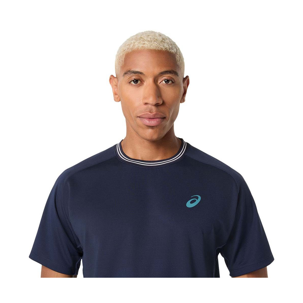 Asics Game SS Herren Tennis-T-Shirt Marineblau