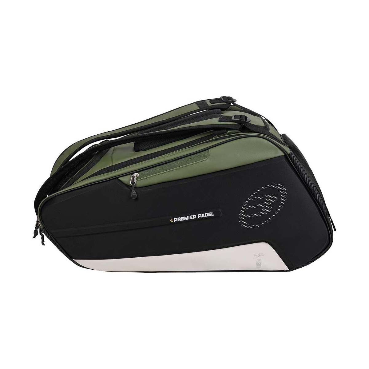 Bullpadel Hack Premier Padel 2026 Schl&auml;gertasche (Thermobag) Schwarz / Gr&uuml;n
