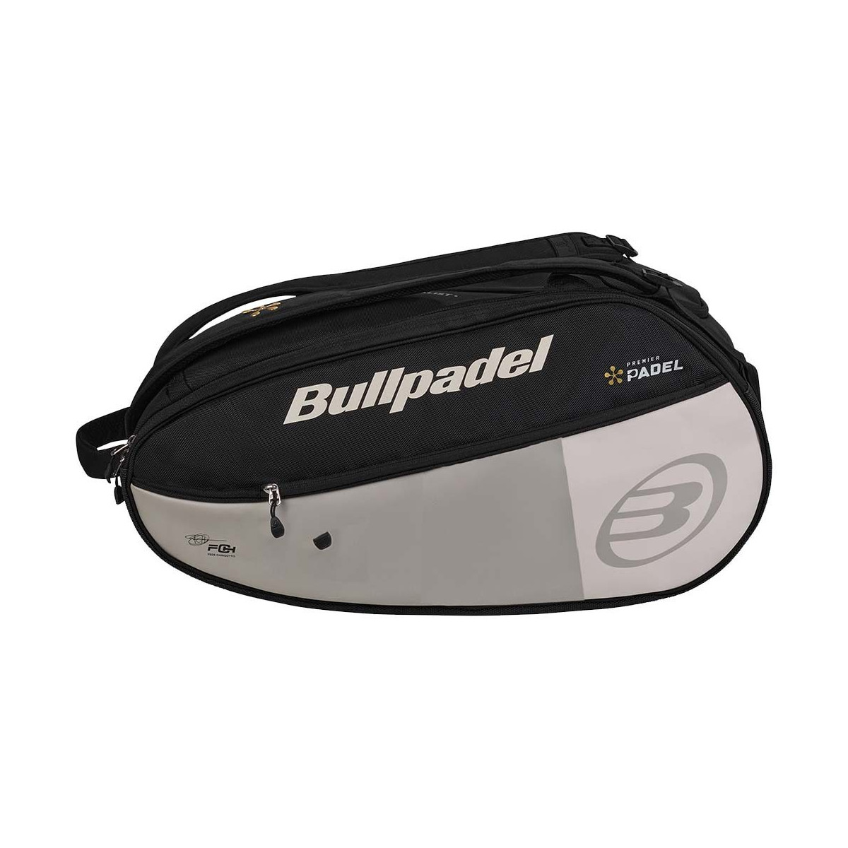 Bullpadel Neuron Premier Padel 2026 Schl&auml;gertasche (Thermobag) Schwarz / Grau