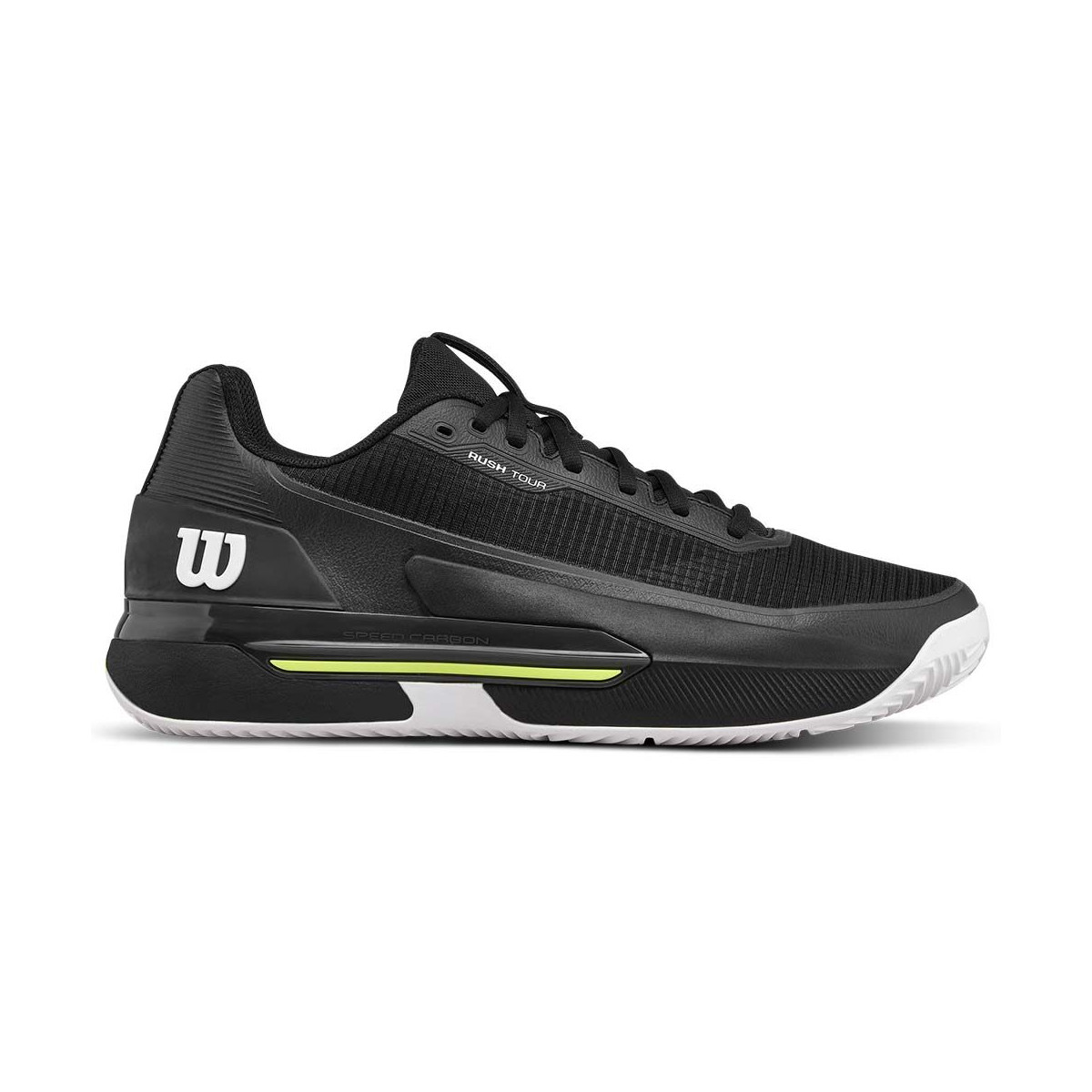 Wilson Rush Tour 5 Tennisschuhe Sandplatz Schwarz