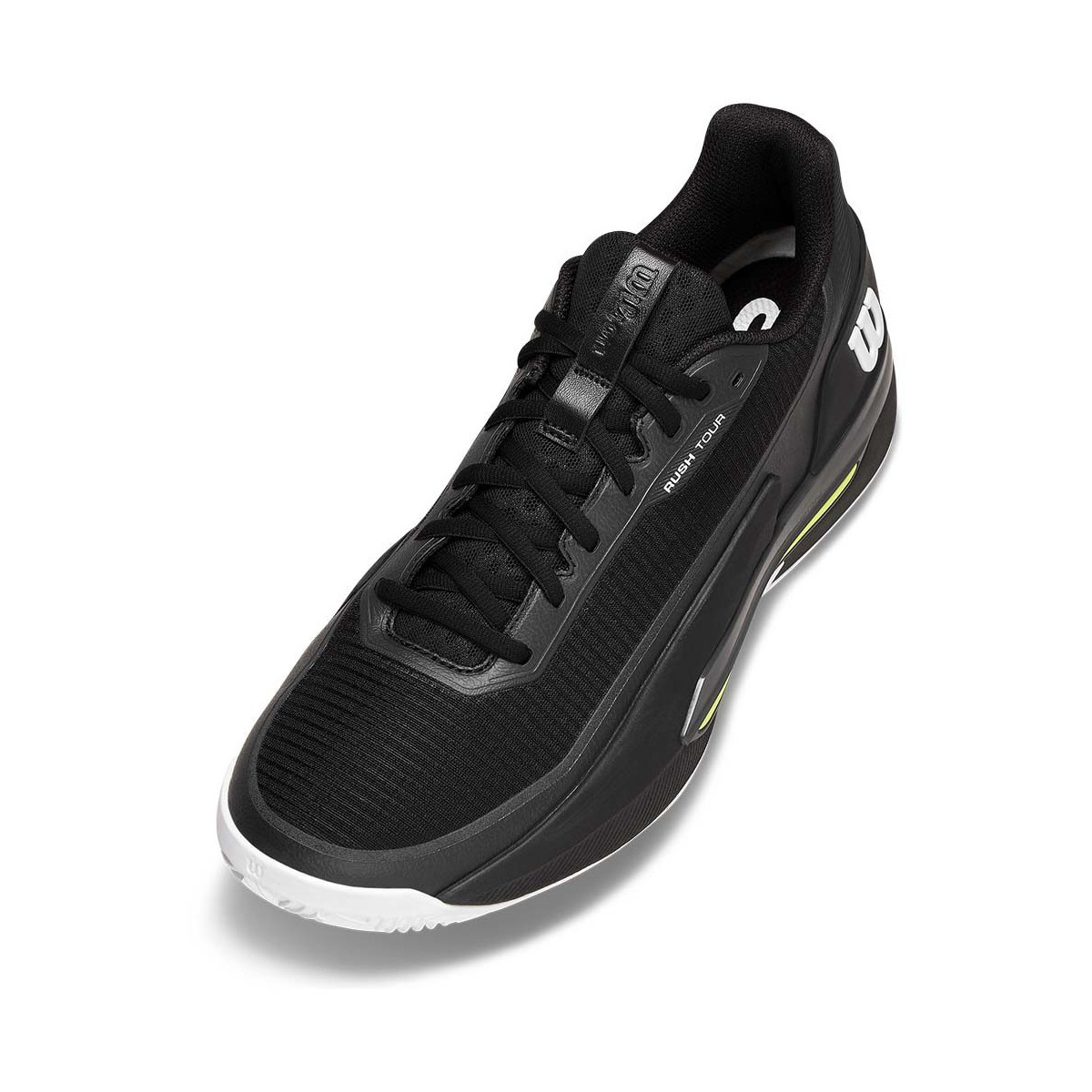 Wilson Rush Tour 5 Tennisschuhe Sandplatz Schwarz