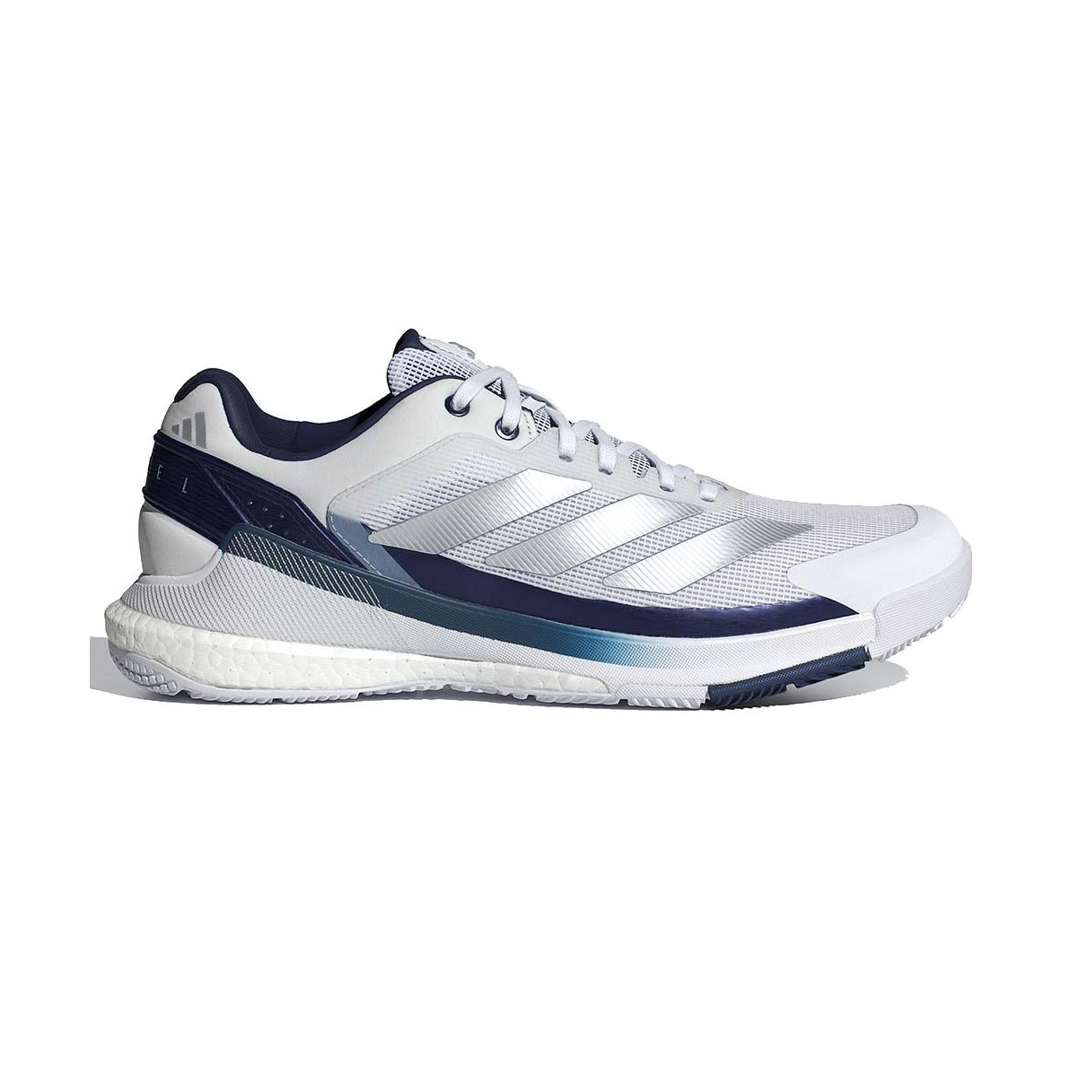 Adidas Crazyquick Boost Padelschuhe Wei&szlig; / Marineblau